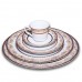 Rose Golden Design Porcelain 32 pcs